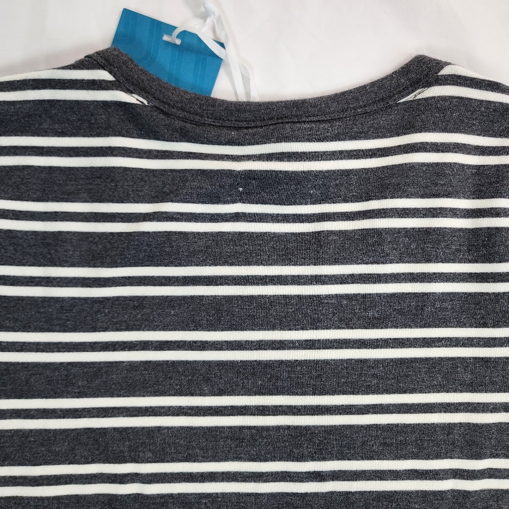 Market & Spruce Heather Grey Jersey Soft Long Sleeve Tee Crewneck Size XSP - Picture 5 of 15